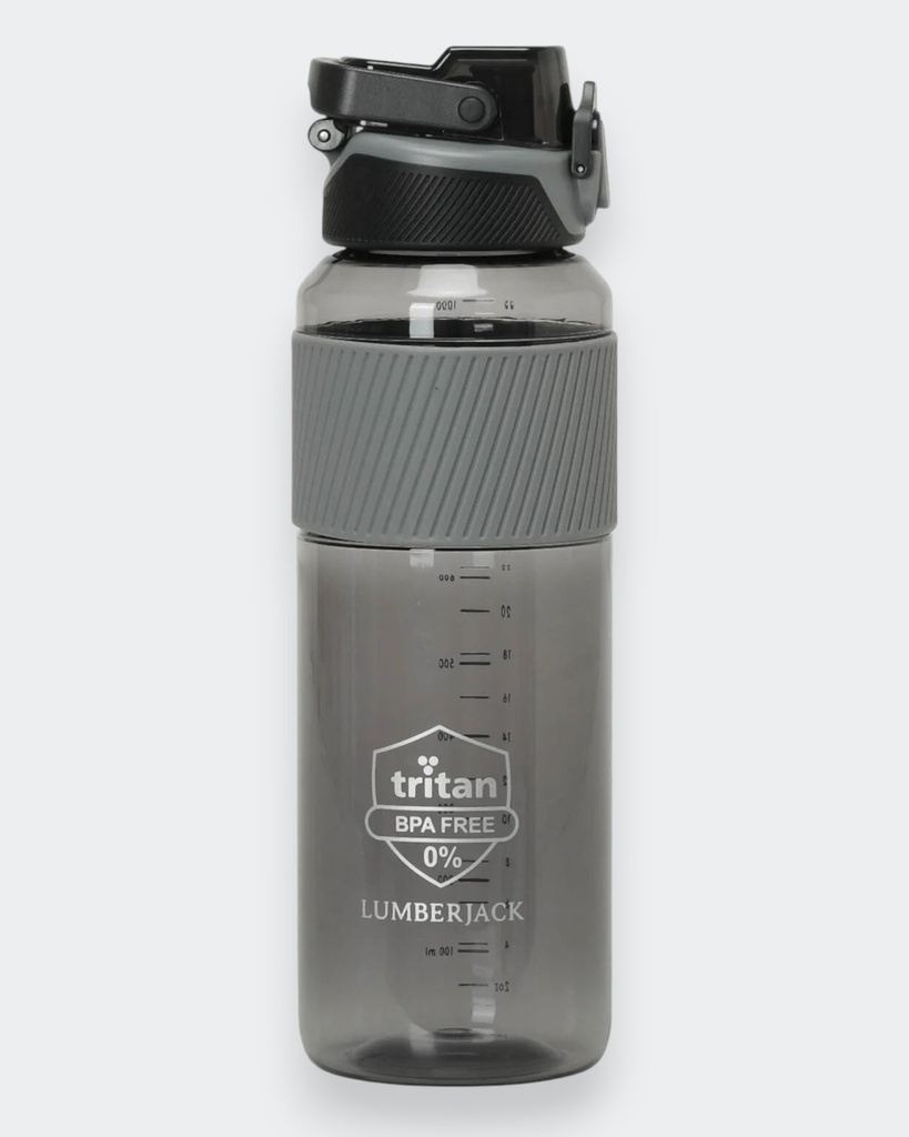 Water Bottle Lumberjack Rubber