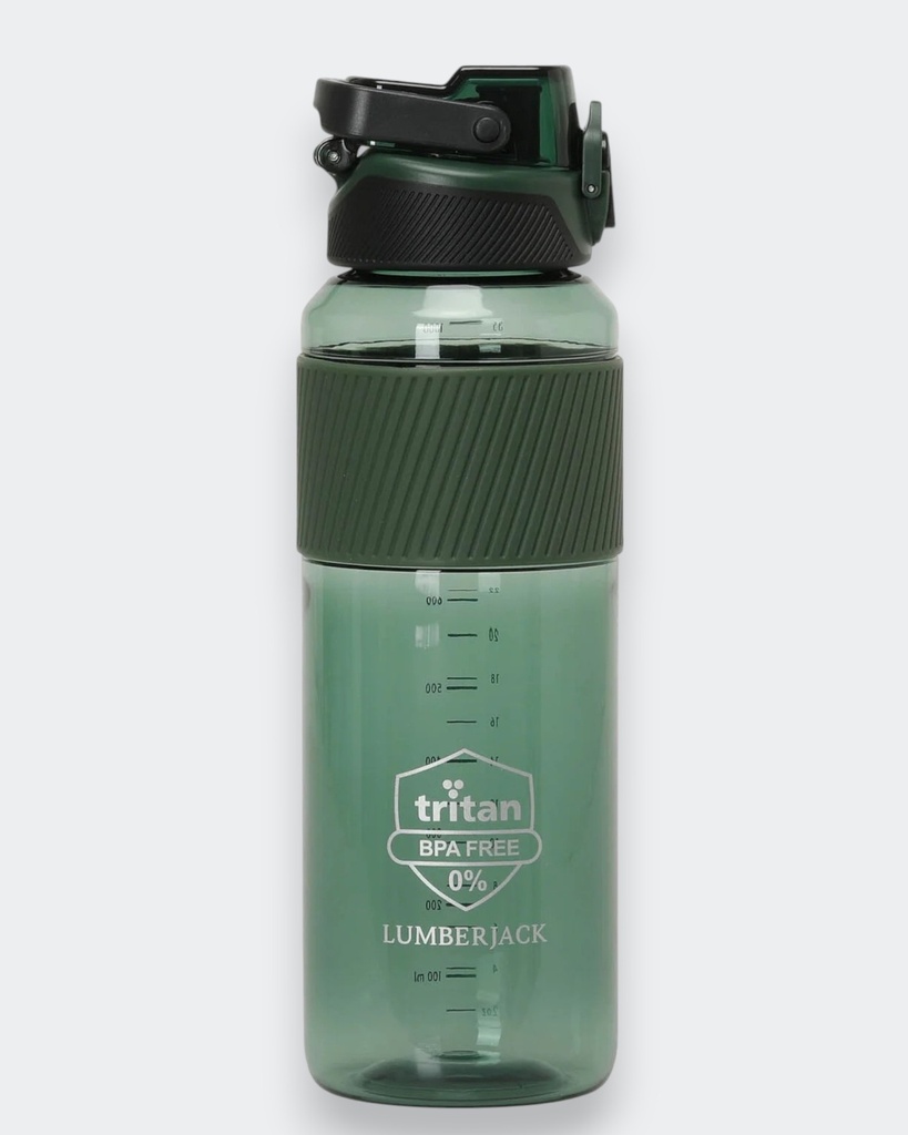 Water Bottle Lumberjack Rubber