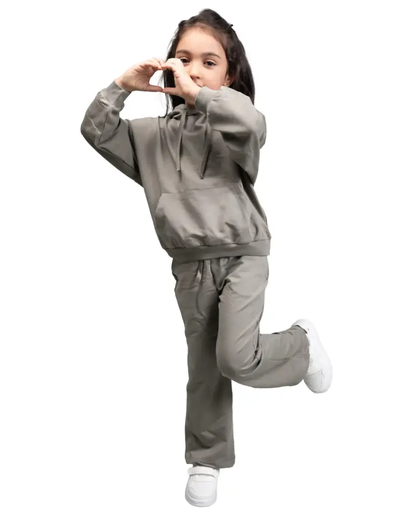 Girls’ Cozy Hooded Set Kari