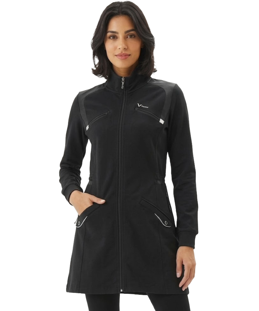 Veste Longue Bilcee Femme Noir