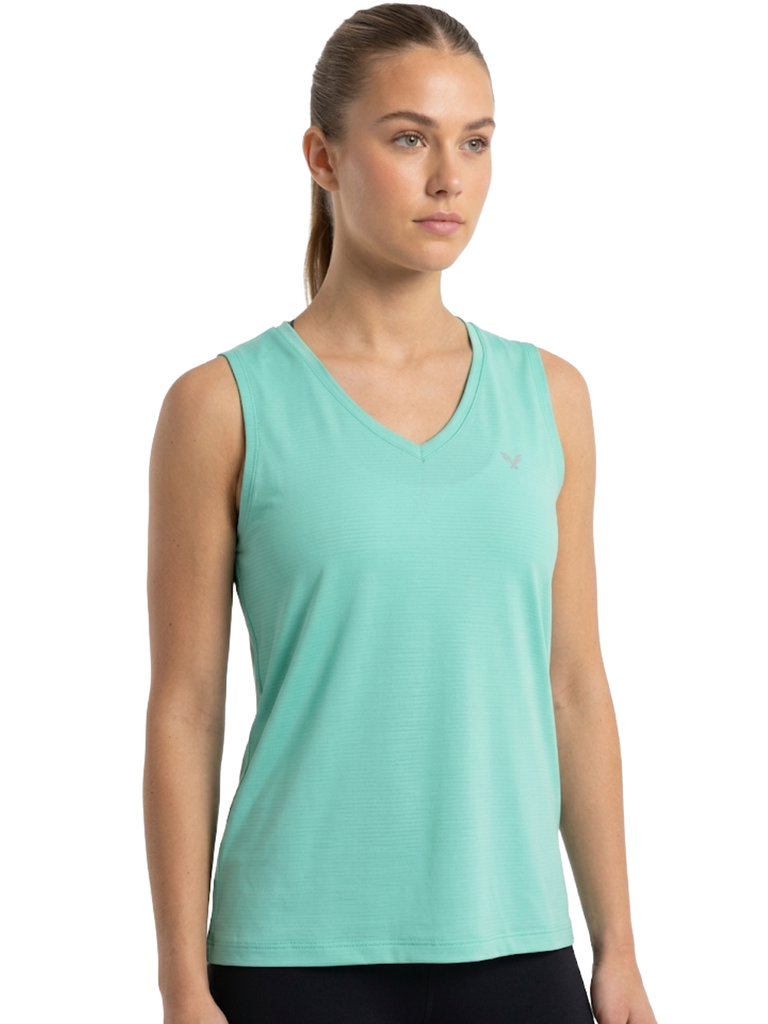 Sans Manche Femme Bilcee Vert