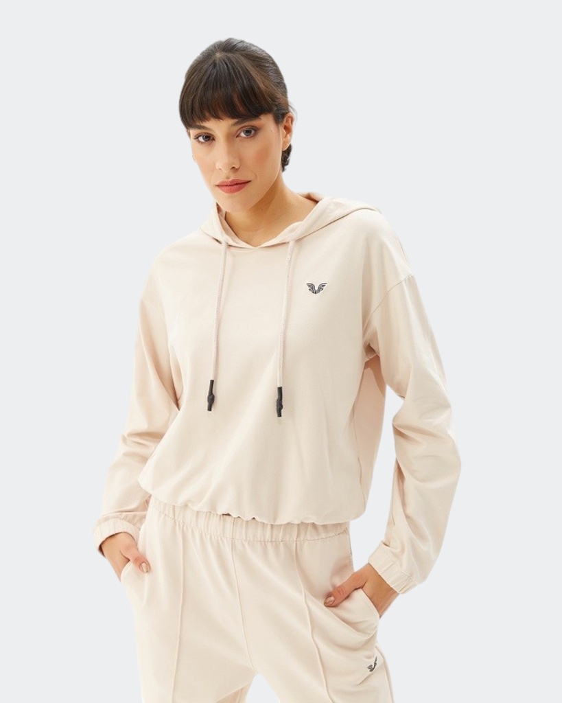 Capuche Bilcee Femme Beige