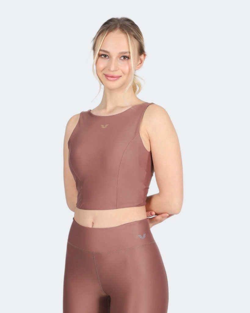 Brassiere Femme Bilcee Marron