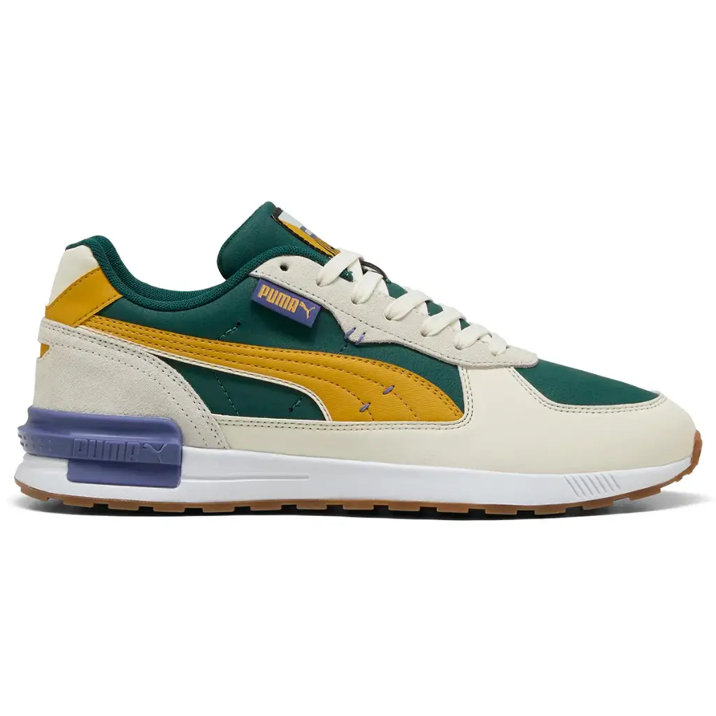 Chaussures de sport vertes Puma Graviton 