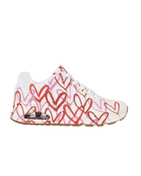 BLANC/ROUGE / WITH RED PINK